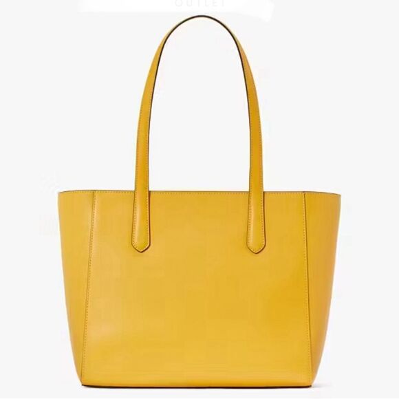 Kate Spade Yellow Gold Fall Staci Medium Tote Bag Purse